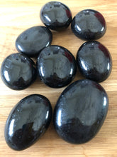 Black Tourmaline Palmstones ~ transmuting lower level energies