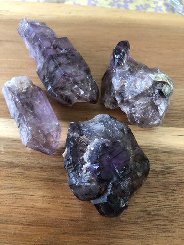 Large Amethyst Specimen pack of 4~ Expansion, Release, Clearing, Freedom, Possibility & Divine Wisdom (#2)