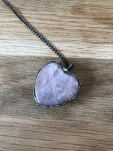 Luna Quartz Heart Pendant | Pendulum ~ other worldly, galactic travels, Star seed crystal, ascension journey & heart centred (#