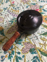 Small Iron Cauldron : burning incense cones & herbs