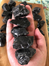Rough, Natural Black Obsidian ~ transmutation, alchemy & clearing