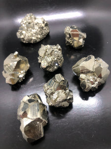 Small Pyrite Clusters  ~ Abundance, truth, confidence, focus, creativity & potential