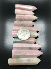 Pink Moonstone Points (small) ~ heart opening, soft & loving