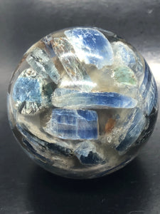 Blue Kyanite Sphere ~ negative energy & raises your vibration Kyanite Sphere (1)