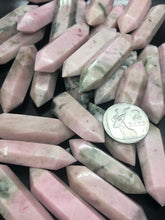 Pink Moonstone Double Terminated Points (small) ~ heart opening, soft & loving