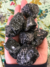 Natural Snowflake Obsidian ~ There is always light