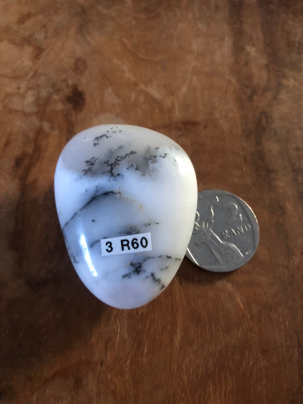 Merlinite | Dendrite Opal Palmstones ~ magic, abundance, intuition, past life recall, elemental & dimensional connections