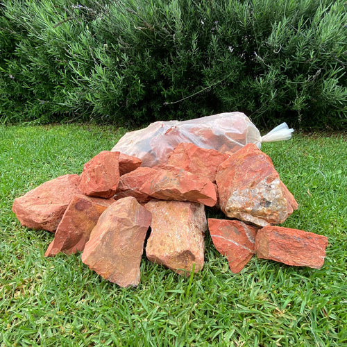 Red Jasper 15KG bags ~ NOTE : Collection or delivery can be arranged in JHB & Pretoria