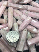 Pink Moonstone Points (small) ~ heart opening, soft & loving