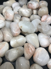 Rare African Pink Scolecite Tumbles ~ high vibration, awakens the heart, spiritual connection & flow of energy