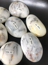 Merlinite | Dendrite Opal Palmstones ~ magic, abundance, intuition, past life recall, elemental & dimensional connections (#22-30)
