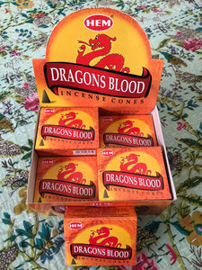 Dragon Blood Cones (HEM)