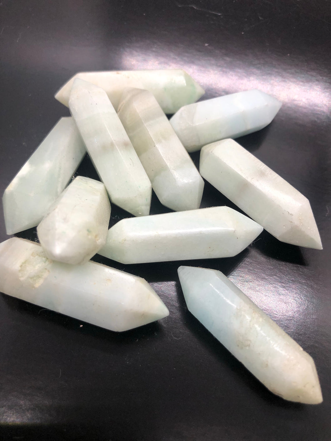 Smithsonite Double Terminated (small) ~ Calm, soft, gentle, kind, loving & supportive