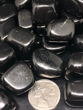 Shungite Tumbles ~ energy cleansing, stabilising, infuses light, intuition / knowing, balances emotions & chakras, spiritual evolution & grounding