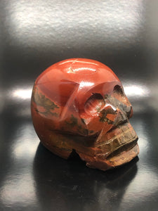 Red Jasper Skull ~ ascension & light work (#1)