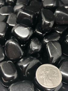Shungite Tumbles ~ energy cleansing, stabilising, infuses light, intuition / knowing, balances emotions & chakras, spiritual evolution & grounding