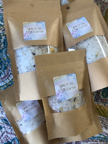 Unicorn Salts (small & large) ~ Anchoring light, high frequency, healing & grace