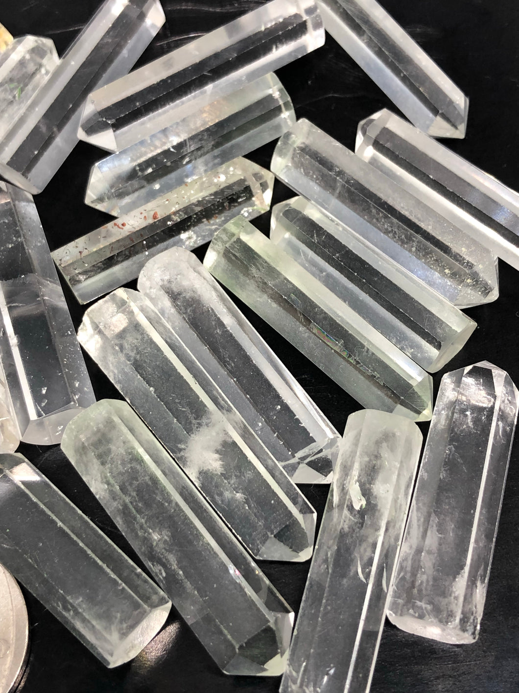 Clear quartz generator points (mini) ~ great for crystal grids